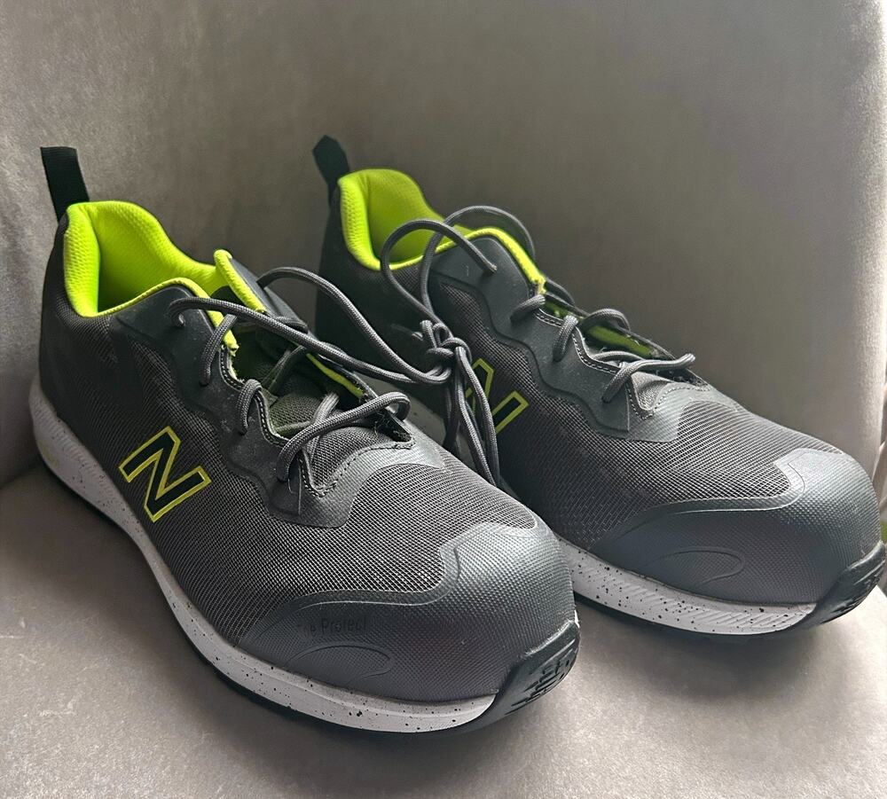 NEW! New Balance Men's Midlogigr Composite Toe Rugged Work Shoes, Size 11.5